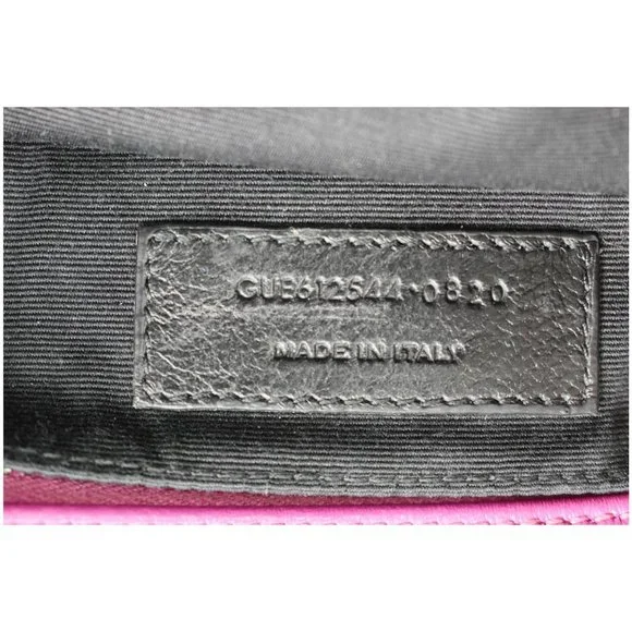 YVES SAINT LAURENT Lou Chevron Leather Camera Crossbody Bag Pink - Picture 12 of 12